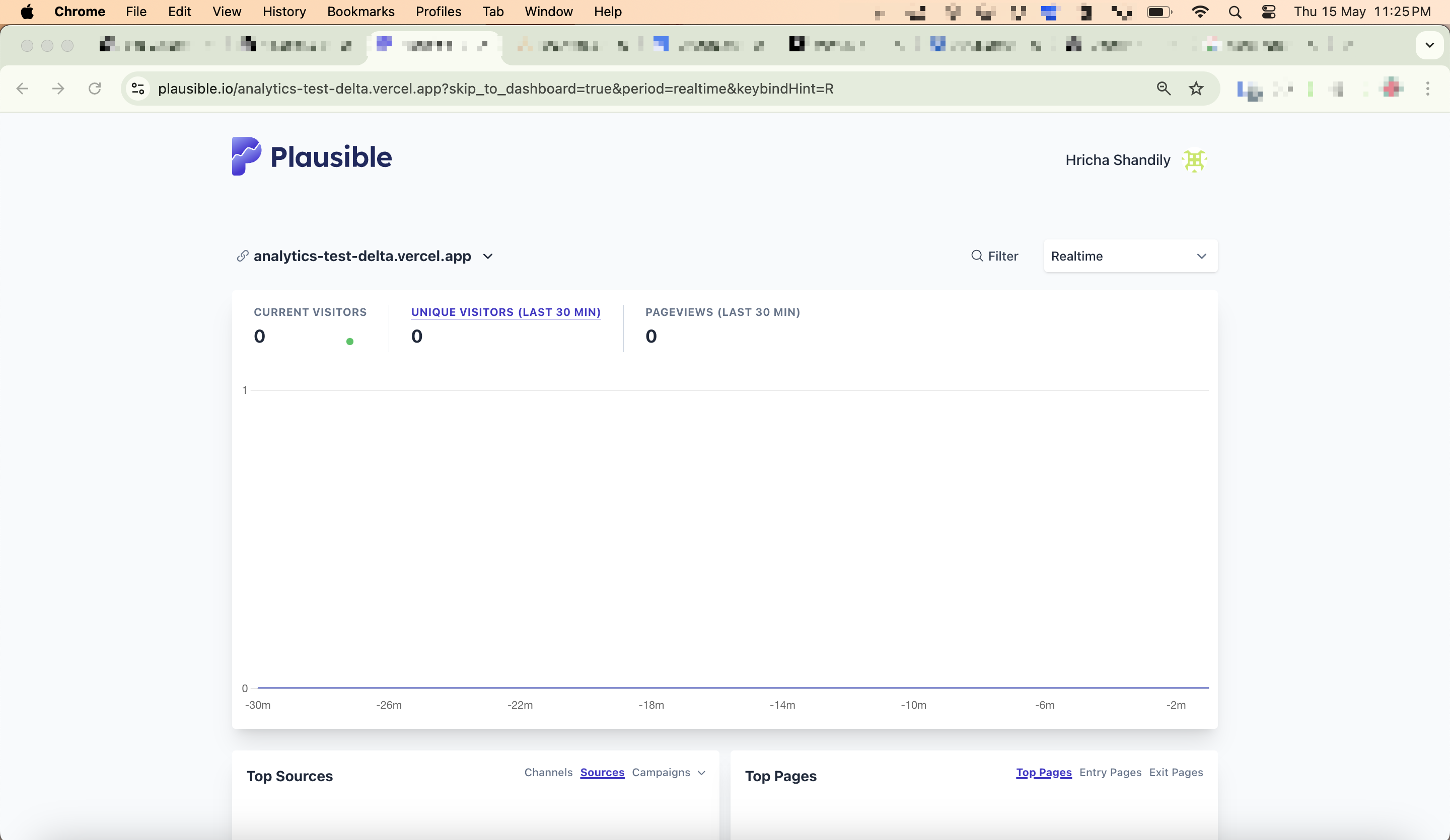 Plausible real time dashboard not recording bot traffic for a second time Plausible real time dashboard not recording bot traffic for a second time