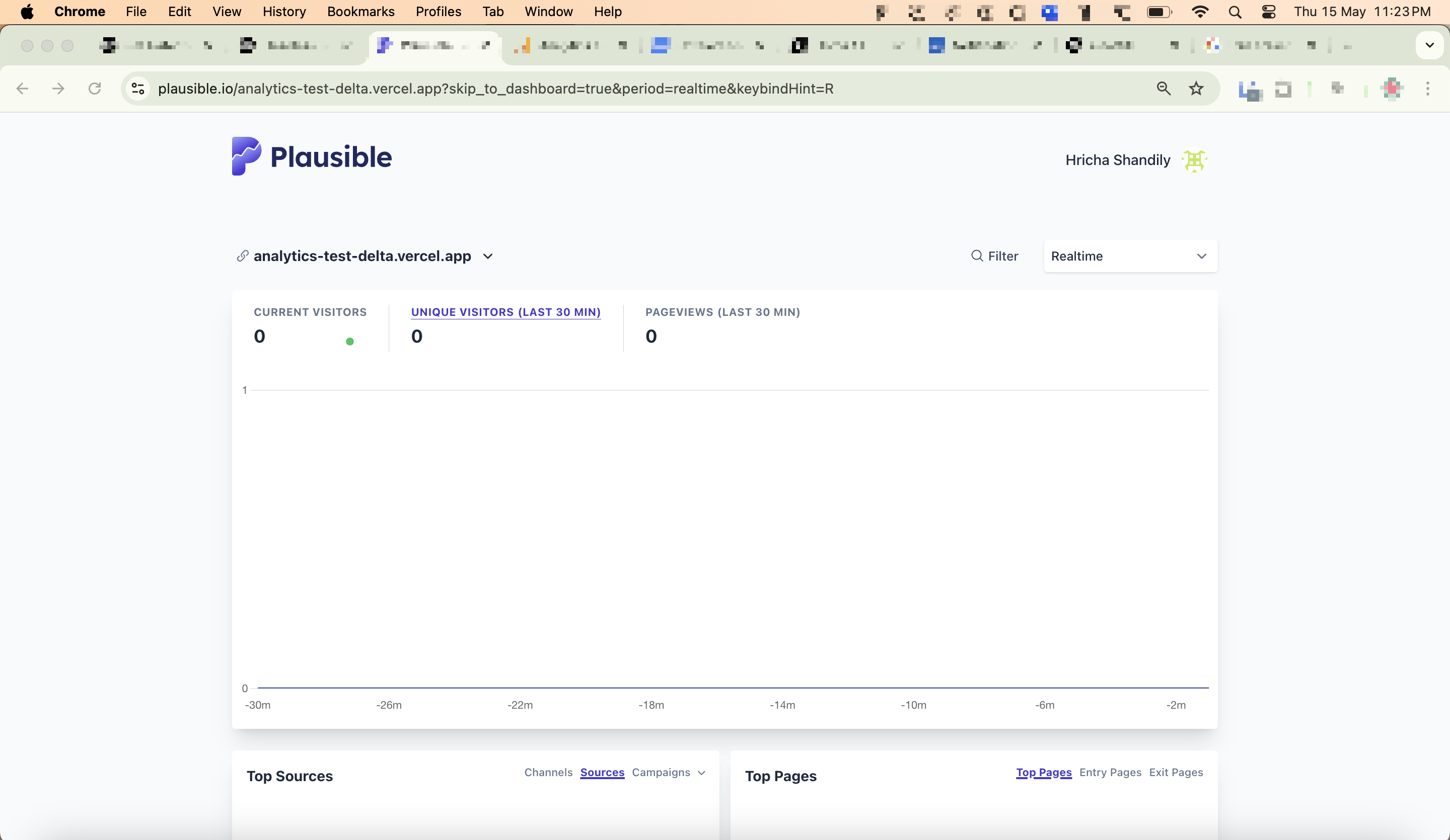 Plausible real time dashboard not recording bot traffic Plausible real time dashboard not recording bot traffic